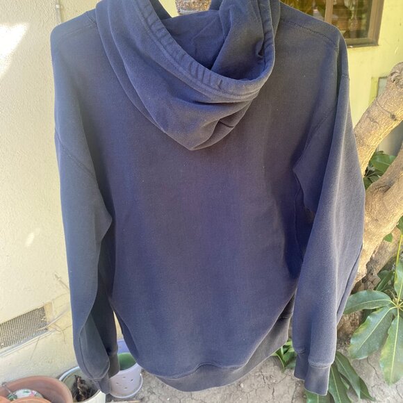 Women's Gap Navy Blue Hoodie Sweatshirt Size Small - Picture 10 of 11